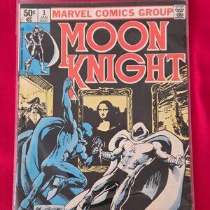 VINTAGE 1980, MOON KNIGHT COMIC BOOK, ISSUE #3!!!